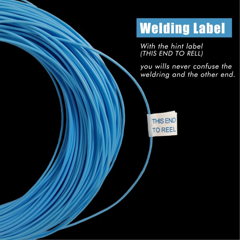 Riverruns Fly Fishing Floating Line with Welded Loop Weight Forward Fly Lines 85FT WF3 4 5 6 7 8F(Sky Blue - Image 3